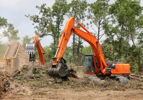 What are land clearing debris?